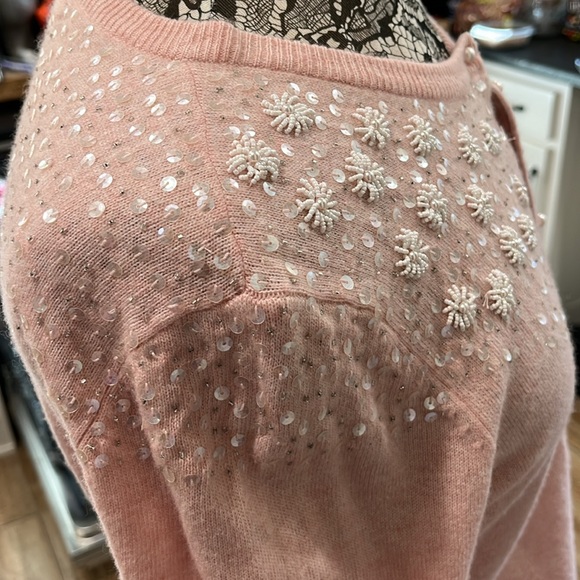 KEW wool cashmere beaded sweater - Picture 7 of 9